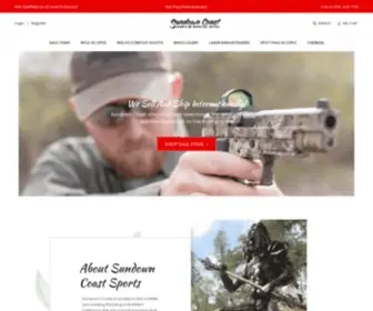 SCshootingoptics.com(Sundown Coast Shooting Optics) Screenshot