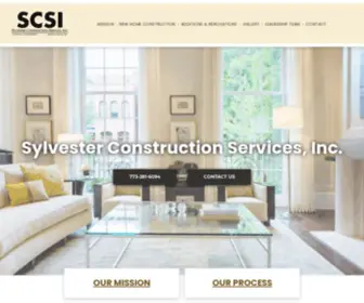 Scsibuild.com(Sylvester Construction Services) Screenshot