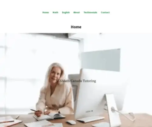SCsmath-Canada.com(A warm welcome from SCSMath Canada) Screenshot