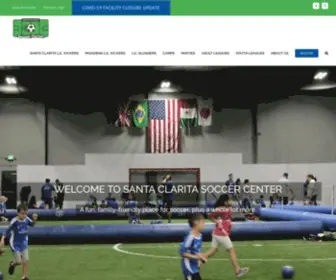 Scsoccercenter.com(Santa Clarita Soccer Center) Screenshot