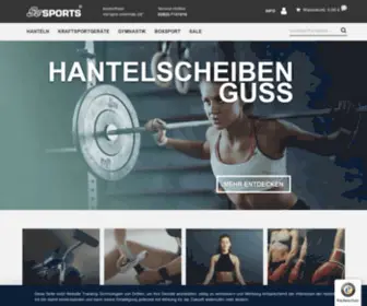 SCsports.de(Große Auswahl an günstigen Sportartikeln) Screenshot