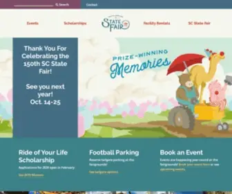 SCstatefair.org(South Carolina State Fair) Screenshot