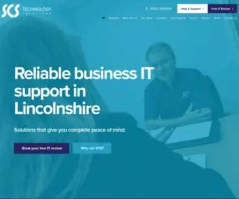 SCstechsolutions.co.uk(IT Support In Lincolnshire) Screenshot