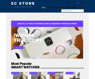 SCStoreldh.com(Online Watch Shop) Screenshot