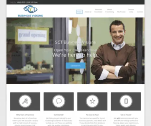 SCtbusinessvisions.com(Franchise Ownership Consultant) Screenshot