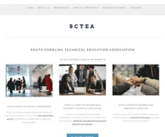 Sctea.org(SCTEA Home) Screenshot