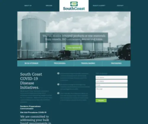 Scterm.com(Premier Chemical Manufacturing) Screenshot