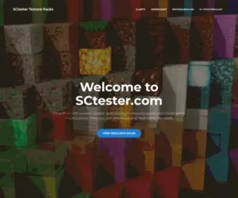 Sctester.com(Front Page) Screenshot