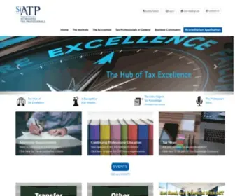 SCTP.org.sg(Singapore Institute of Accredited Tax Professionals) Screenshot