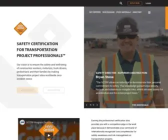 SCTPP.org(Safety Certificate for Transportation Project Professionals) Screenshot