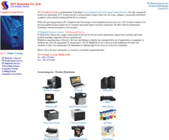 SCTS.co.th(SCT Systems Co) Screenshot