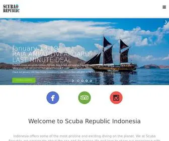 Scuba-Republic.com(Scuba Republic Indonesia) Screenshot