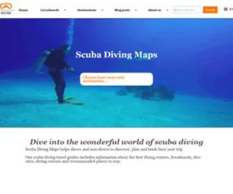 Scubadivingmaps.com(Scuba Diving Maps) Screenshot