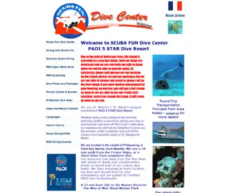 Scubafundivecenter.com(Scuba Diving with Scuba Fun Dive Center) Screenshot