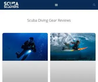 Scubascooters.com(Scuba Scooters) Screenshot