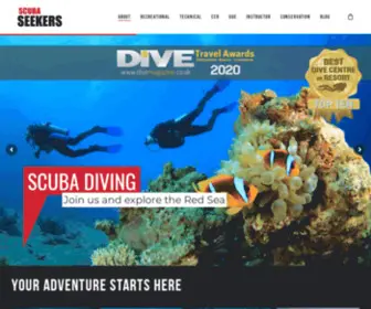 Scubaseekers.com(Scubaseekers) Screenshot