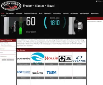 Scubasource.com(ScubaSource Redirecting) Screenshot