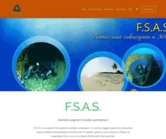 Scubatech.net(Corso subacqueo tecnico cave istruttore) Screenshot