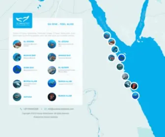 ScubaWorlddivers.com(Diving in Egypt El Gouna) Screenshot