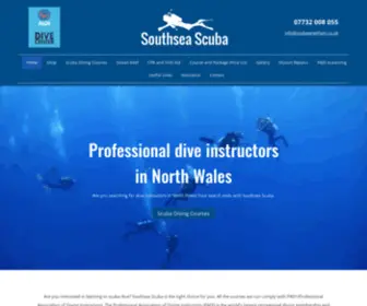 Scubawrexham.co.uk(Professional dive instructors at Southsea Scuba) Screenshot