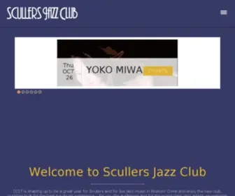 Scullersjazz.com(Scullers Jazz Club) Screenshot