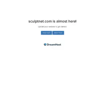 Sculptnet.com(Web site design) Screenshot