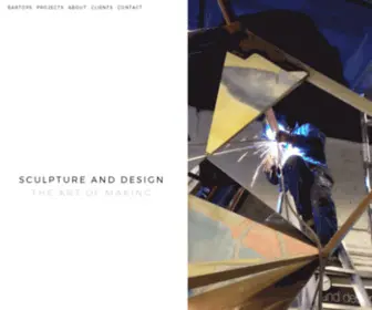 Sculptureanddesign.com(SCULPTURE AND DESIGN) Screenshot