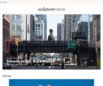 Sculpturenature.com(Sculpture Nature) Screenshot