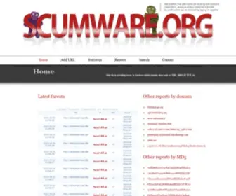 Scumware.org(Just another free alternative for security and malware researchers) Screenshot