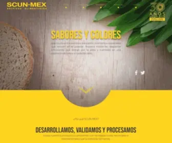 Scunmex.com(Alimentos transgenicos) Screenshot