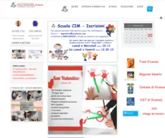 Scuolacim.com(Scuola dell'infanzia CIM) Screenshot
