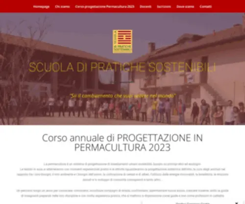 Scuoladipratichesostenibili.org(Scuola di Pratiche Sostenibili) Screenshot