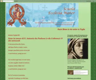 Scuolaecclesiamater.org(Scuola Ecclesia Mater) Screenshot