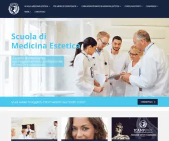 Scuolamedicinaestetica.com(Scuola di Medicina Estetica) Screenshot