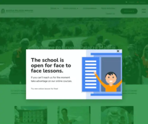 Scuolapalazzomalvisi.net(Scuola Palazzo Malvisi) Screenshot