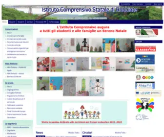 Scuolarobbiate.edu.it(Istituto Comprensivo Statale di Robbiate) Screenshot