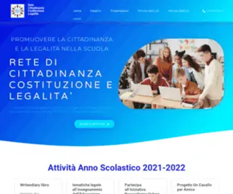 Scuolaveronese.it(RETE DI CITTADINANZA COSTITUZIONE E LEGALITA') Screenshot
