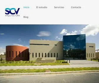 Scvarquitectura.com(Arquitectura, urbanismo, ingenieria) Screenshot