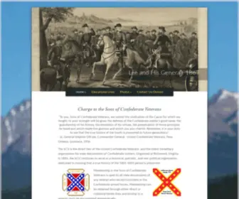 SCvcamp175.org(Sons of Confederate Veterans) Screenshot