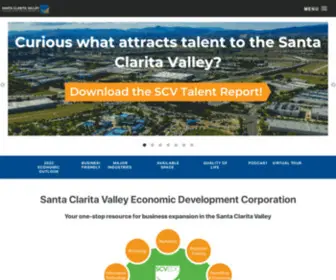 Scvedc.org(Santa Clarita Valley Economic Development Corporation) Screenshot