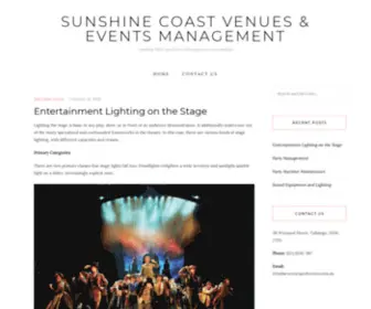 Scvenuesandevents.com.au(Leading Party and Event Management in Australia) Screenshot