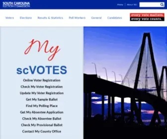 Scvotes.org(Home) Screenshot