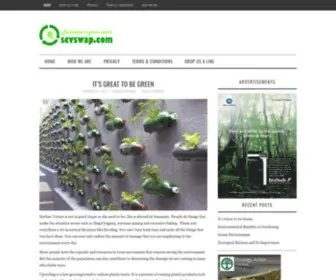 SCVswap.com(Green environment) Screenshot