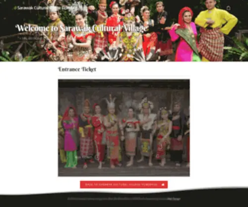 SCvticket.com.my(Sarawak Cultural Village Ticketing) Screenshot