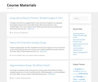 Scwaldorf.org(Summaries & Essays) Screenshot