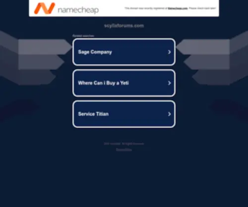 SCYllaforums.com(Scyllaforums) Screenshot