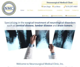 SD-Neurosurgeon.com(Neurosurgical Medical Clinic) Screenshot