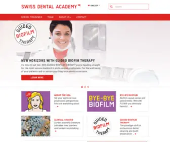 Sda-Swissdentalacademy.com(EMS SDA) Screenshot