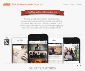 Sda.com(SDA Software Associates Inc) Screenshot