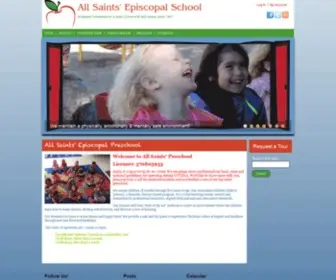 Sdallsaints.com(All Saints' Episcopal School) Screenshot